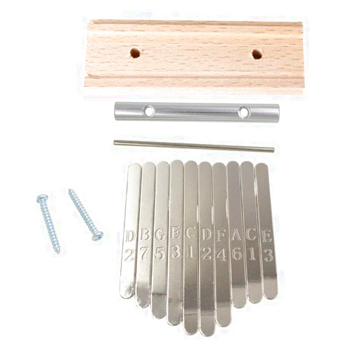 Jiayouy Kalimba Thumb Piano 10 Keys DIY Sets Bridge Saddle for Kalimba Thumb Piano Replacement Accessories