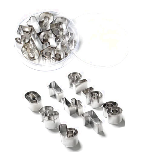 SurgeHai Mini Number Cookie Cutters –1.7