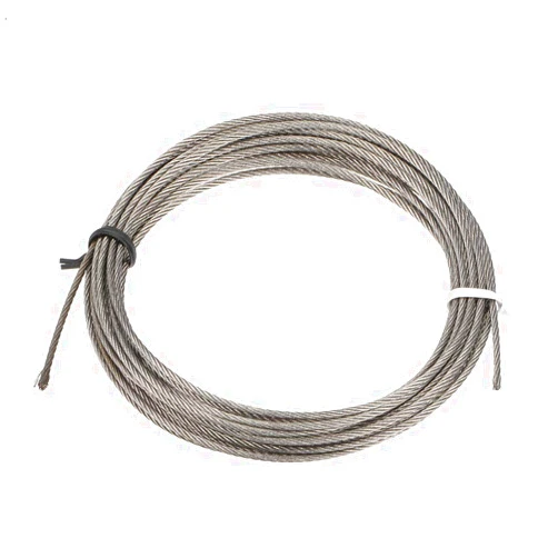 uxcell Stainless Steel Wire Rope Cable 1.5mm Dia. 4M 13ft Length 16 Gauge 304 Grade for Hoist Lifting Grinder Pulley Wheel