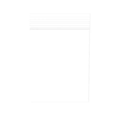 Secure Seal 2x6 Inch Reclosable Clear Zipper 2 Mil Plastic Storage Bags Top Zip Seal (Pack of 100)