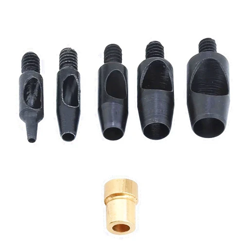 YF STORE 1mm, 3mm, 5mm, 7mm, 9mm Leather, Fabric Hole Punch Tools for Hand Press Machine