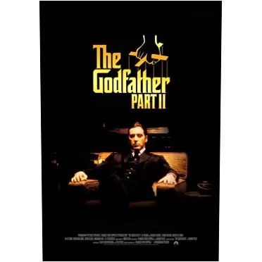 Generic VC The Godfather Part II (1974) Movie Poster, , Decorative Wall Posters, Vintage Posters, Gifts Posters, Art Decor, Wall Decor (11x17)