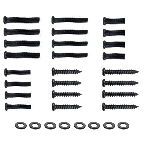 Maozhren TV Stand Screws and Washers for All TV Stand Legs Screws Kit for TCL Hisense Samsung LG Vizio JVC Onn Sony Toshiba Insignia Westinghouse Philips Sharp Roku TV Legs Universal TV Stand Screws
