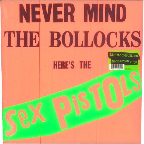 Sex Pistols Format: Vinyl Never Mind The Bollocks Here's The Sex Pistols Green Neon 2022 Warner Records / Virgin - R 1 3147 / 603497840137
