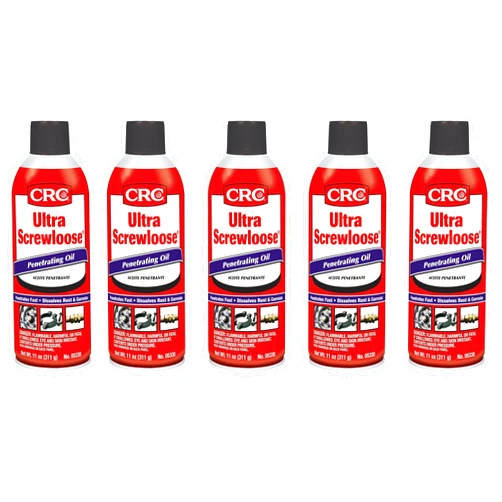 CRC Brakleen CRC 05330 Ultra Screwloose Super Penetrant - 11 Wt Oz. (5)