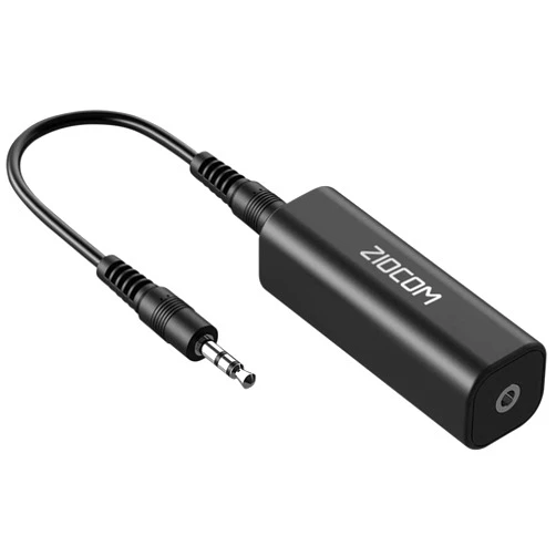ZIOCOM Ground Loop Noise Isolator, Noise Filter, Eliminate The Buzzing Noise for Your Car Audio System/Home Stereo with Jack 3.5mm Audio Cable