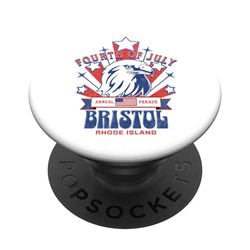 BizzyflyUSA Fourth of July Eagle Annual Parade Bristol Rhode Island PopSockets Standard PopGrip