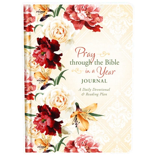 By Darlene Franklin (Author) Pray Through the Bible in a Year Journal: A Daily Devotional and Reading Plan