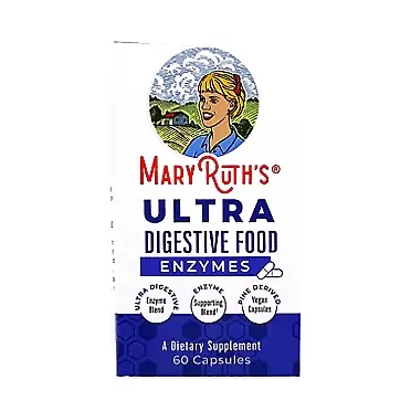 MaryRuth Organics Mary Ruth's Ultra Digestive Food Enzymes Capsules, 60 CT