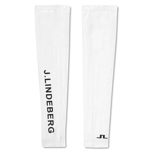 J. Lindeberg 2023 J.Lindeberg Ray Golf Sleeves White Large/X-Large