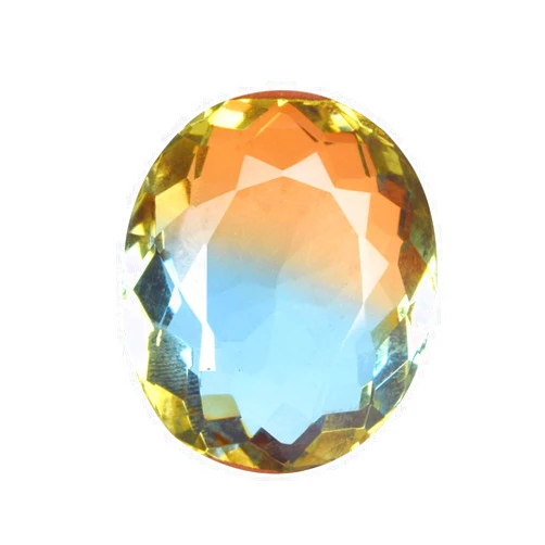 GEMHUB 85.00 Ct Brazilian Multi Ametrine, Oval Shape Multi Ametrine, Jewelry Making Multi Ametrine Gemstone