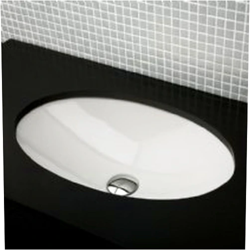 Lacava Under-counter porcelain lavatory with an overflow, 23