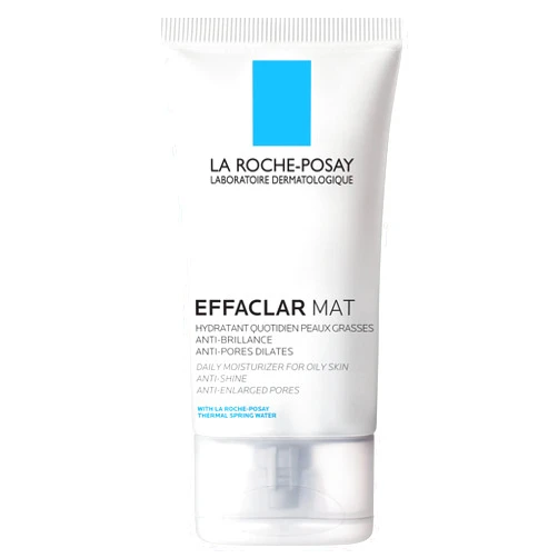 La Roche-Posay Effaclar Mat, Daily Moisturizer For Oily Skin, Visibly Reduces The Look Of Pores, Oil-Free Mattifying Moisturizer, Smooths Skin Texture, Non-Comedogenic & Dermatologist Tested