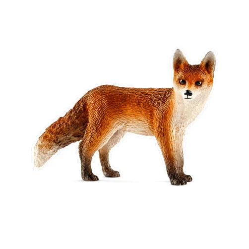 Schleich Wild Life, Animal Figurine, Animal Toys for Boys and Girls 3-8 Years Old, Fox Brown, Ages 3+