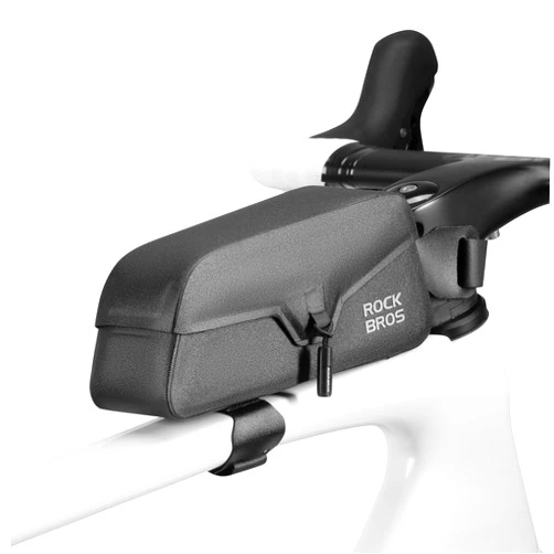 ROCKBROS Bike Frame Bag with Magnetic Flap Top Tube Bike Bag Waterproof Bike Packing Cycling Tools Storage Bag for Road MTB Bike L