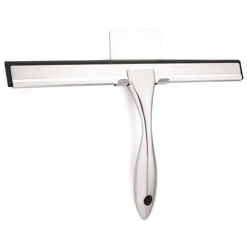 Clean Percent All-Purpose Shower Squeegee Set for Shower Doors, Bathroom, Window and Car Glass 10 Inches