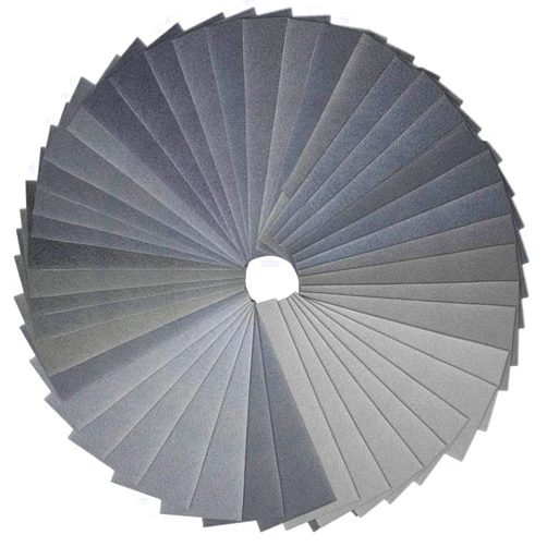 Anezus 90Pieces Sandpaper Assortment 400 to 3000 5000 7000 Grit Wet Dry Fine Sand Paper Assortment for Automotive Sanding Car Painting Wood Furniture Finishing