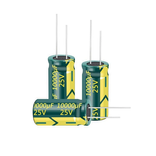 Cermant 10pcs 25V 10000UF Capacitor 18X35mm(0.7x1.38in) High Frequency Aluminum Electrolytic Capacitors for TV, LCD Monitor, Game(25V 10000UF)