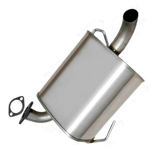 Northeastern Exhaust Exhaust Muffler Compatible for 2010-2019 Subaru Outback 2.5L | Stainless Steel | Northeastern Exhaust | Free Gasket Included | Automotive Replacement Part