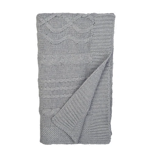 Burt's Bees Baby Burts Bees Baby Infant Blanket, Cable Knit, Made with 100% Soft Breathable Organic Cotton, Nursing Blankets, Machine Wash Baby Newborn Essentials, Size 30 x 40 Inch