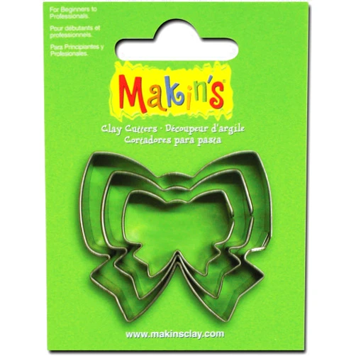 Makin's USA M360-227 Clay Cutters, Ribbon, 3 Per Package