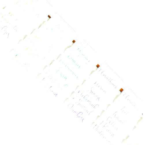 Idyllic Grace - Holographic - Bible Tabs - Holographic Foil - Journaling - Study - Old & New Testament - Christian - Catholic - Apocrypha - Index Tabs - 90 Tabs - Laminated - Durable - Rainbow Shift