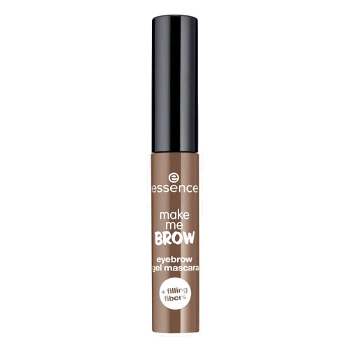 essence | 3-Pack Make Me Brow Eyebrow Gel Mascara | Infused with Fibers to Fill & Sculpt | Vegan & Paraben Free | Cruelty Free (02 | Browny Brows)