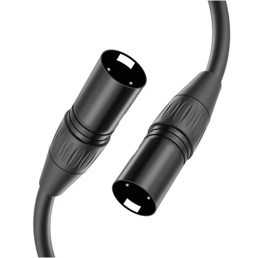 Yinker XLR Cable Male to Male, 3 Pin Male to Male Microphone Cable with Oxygen-Free Copper (16ft/5m, 1pack)