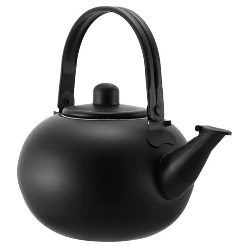 BESTonZON Camping Teapot Whistling Tea Kettle stainless steel pot tea kettle stainless tea kettle Stainless Steel Tea Stovetop Tea Kettle