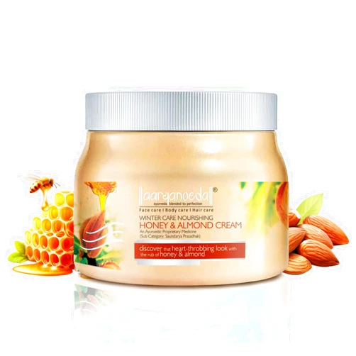 Aryanveda Face Scrub 400 GM (Honey & Almond Cream)