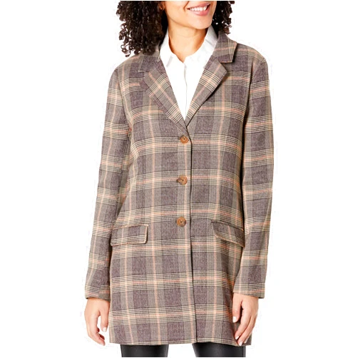 BB DAKOTA Women's REGULAR Plaid for You Blazer