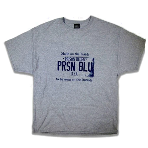 Prisonblues.net USA Plate T-Shirt