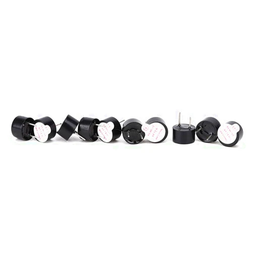 ViaGasaFamido 9x6MM 9x5.5MM Active Buzzer Alarm Electromagnetic Beeper for Electronic Applications, Straight Insertion SOT Plastic Seal Tube, Suitable for Computer, Printer, Alarm