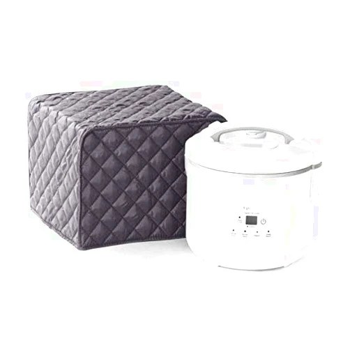 Covermates Keepsakes – Rice Cooker Cover – Dust Protection - Stain Resistant - Washable – Appliance Cover, Slate