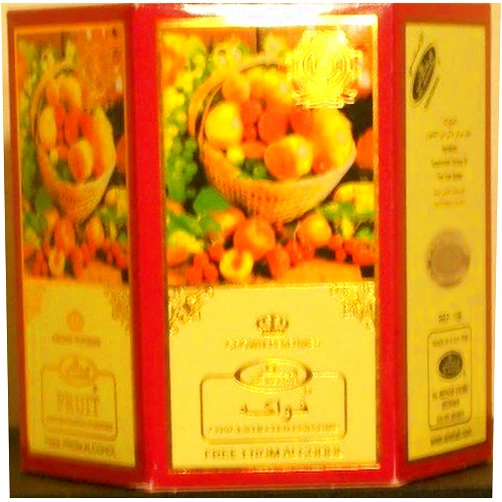 Al-Rehab Fruit - 6ml (.2oz) Roll-on Perfume Oil by Al-Rehab (Crown Perfumes) (Box of 6)