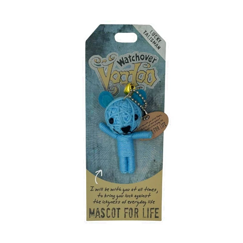 Watchover Voodoo 3-Inch Mascot for Life Keychain - Handcrafted Gift to Bring Good Luck and Positivity Everywhere You Go