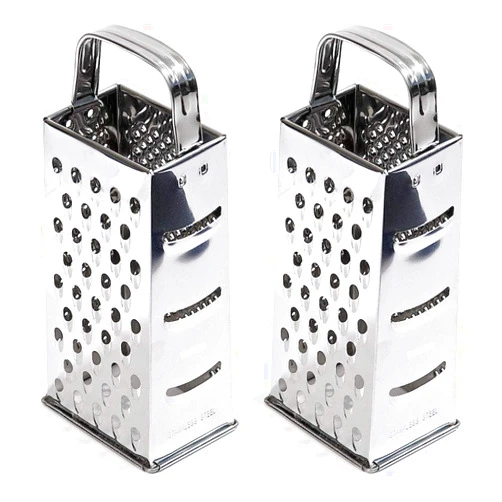 Norpro 4-Sided Stainless Steel Grater 8.25
