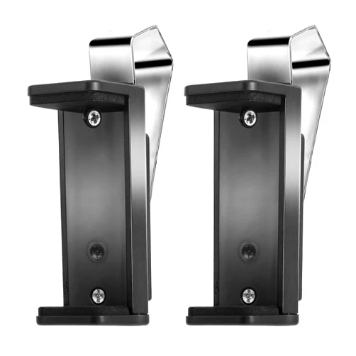 Xthrotsenk 2 Pcs Garage Door Opener Clip Adjustable Gate Clicker Holder Universal Remote Visor Clip for Cars Fits Replacement for Different Size Remotes 1.7-2.55 Inch