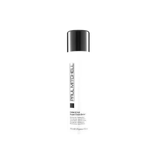 Paul Mitchell Super Clean Extra Finishing Hairspray, Maximum Hold, Shiny Finish, For All Hair Types, 9.5 oz.