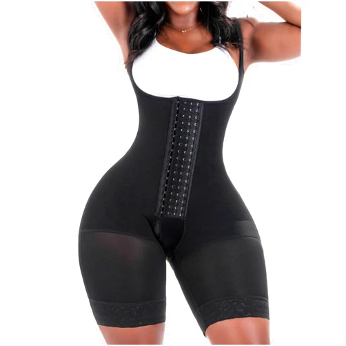 BLING SHAPERS 098BF Fajas Colombianas Guitar Shaped Women Wide Hips Shapewear