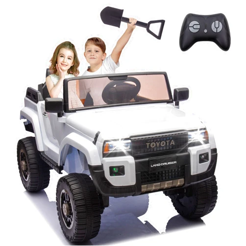 BCARORUR 24V 2 Seater Ride on Toy for Big Kids w/Parents Remote Control, 24V Kids Ride on Car with 400W Motors, 20