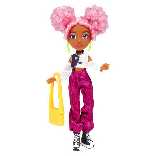 MGA Entertainment Dream Ella Extra Iconic Mini Doll - Yasmin Athleisure Inpsired Fashions with Pink Cotton Candy Hair and Star Painted Cheeks Fashion Doll, Toy for Kids Ages 3, 4, 5+, Multicolor