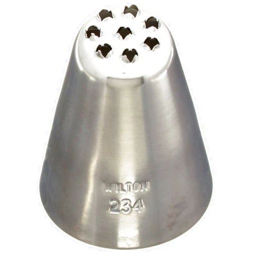 Wilton No. 234 Multi-Opening Decorating Tip, Multicolor