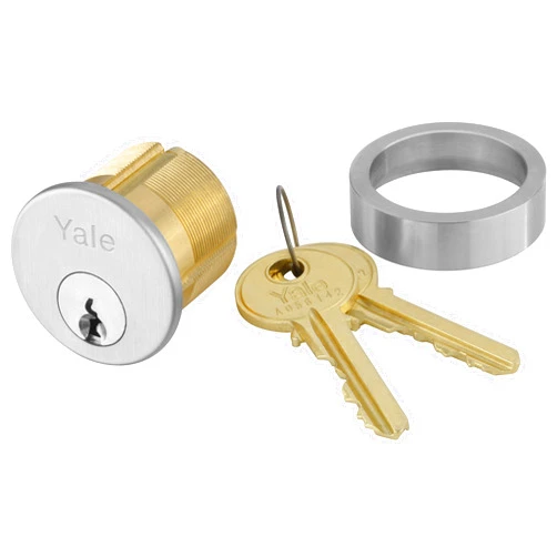 Yale 2153X1-1/8 x 626 Mortise Cylinder, para Keyway, Keyed Random, 6 Pin, 1 1/8