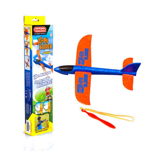 Duncan X-14 Glider - Blue with Orange Wings