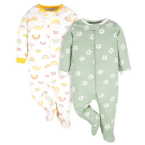 Gerber baby-girls 2-pack Sleep 'N Play
