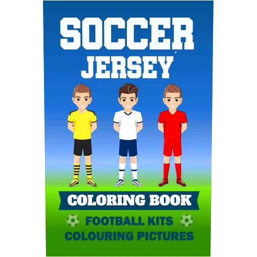 By Steve Rueb Bücherallerlei (Author) Soccer Jersey Coloring Book Football Kits Colouring Pictures: Colouring book for children I sketchbook football shirts templates I 6x9 I Gifts for football fans I over 50 blank jerseys