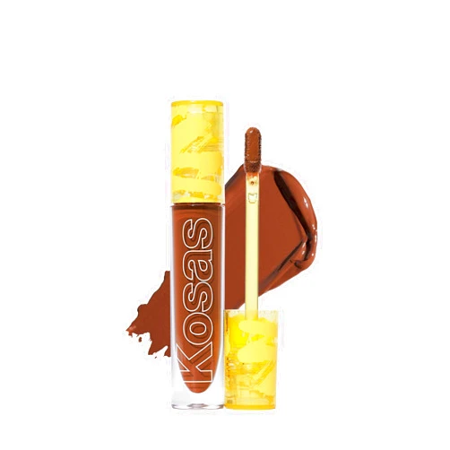 Kosas Revealer Concealer - Medium Coverage Makeup with Hyaluronic Acid, Conceals Dark Circles Under Eyes, Dark Spots and Blemishes + Brightens, Hydrates, Long-Lasting & Vegan, (Tone 8.7 N)