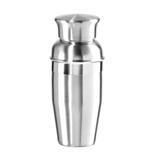 OGGI Mini Cocktail Shaker 10oz - Stainless Steel - Ideal Single Serve Martini Shaker, Great Small Size Suitable for Mini Bar, On the Go, Travel, RV, Camping