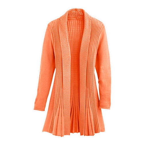 Cremson Cardigans for Women Long Sleeve Midweight Swingy Knit Cardigan Sweater W/Pocket